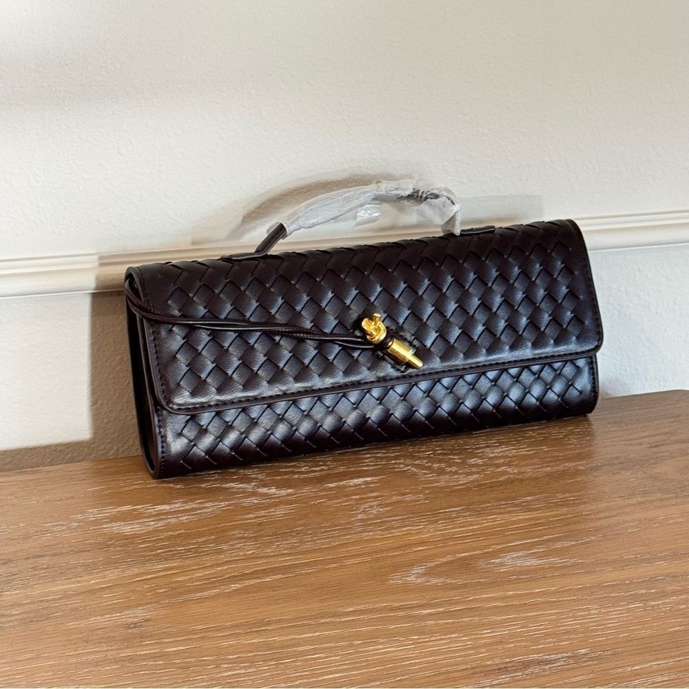 Evening Clutch Bag for Women with Detachable Chain